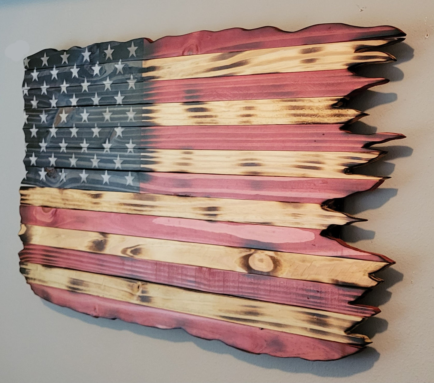 360 Jagged Edge Wooden American Flag