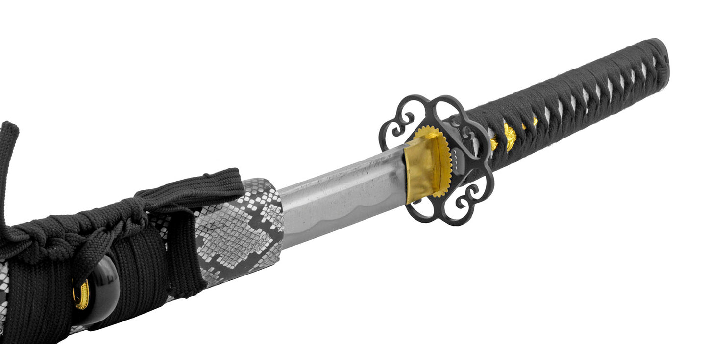 41.25" Hand Forged Samurai Katana - Ryujin Tatsu Dragon Scale