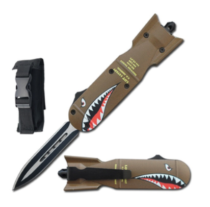 7.25" OTF - Shark Bomb Fighter