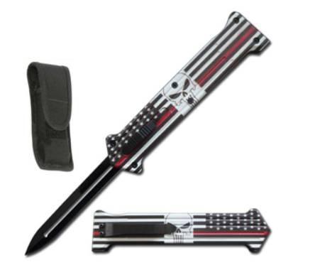 8.75" American Flag JOKER OTF