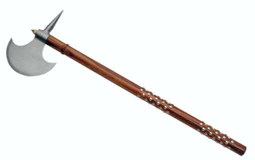 32" STUDDED BATTLE AXE