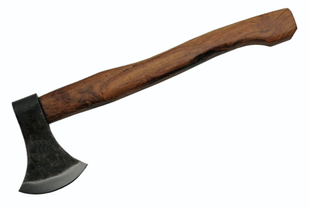 15.5" ROUND EDGE MEDIEVAL AXE