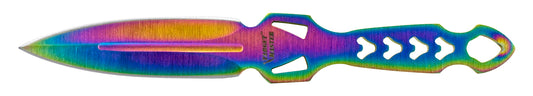 6.13" 3 Piece Galaxa Throwing Knives Set (multiple colors)