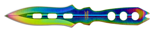 6.13" 3 Piece Wing Tipped Throwing Knives Set (multiple colors)