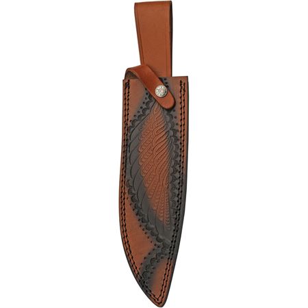 14.75" HANDMADE DAMASCUS DAMASCUS BRAIDED BOWIE