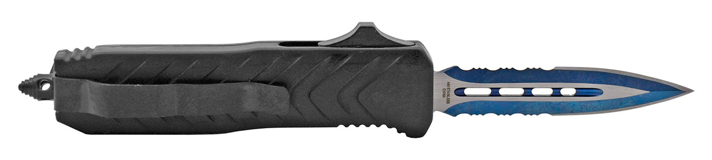 4.25" Tactical Grip OTF - Blue