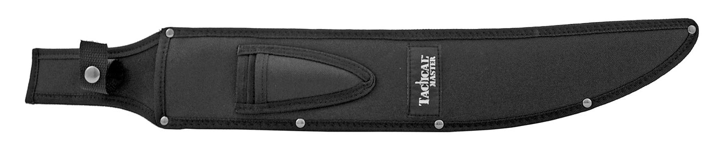 25" Full Tang Ninja Sword with Throwing Knife set of 3 (multiple colors)