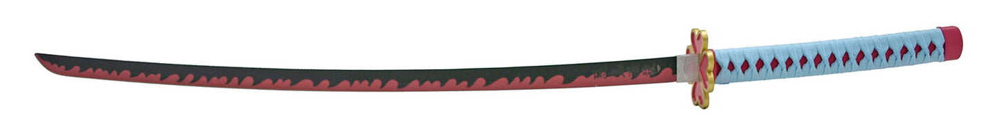 Demon Slayer Samurai Katana Sword - Pink, Baby Blue, and Gold