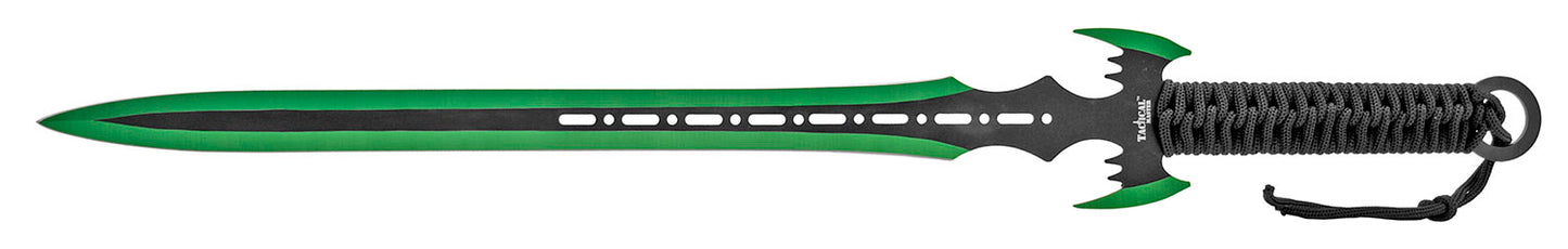 27" Batwing Ninja Sword and Throwing Knife set of 3 (multiple colors)