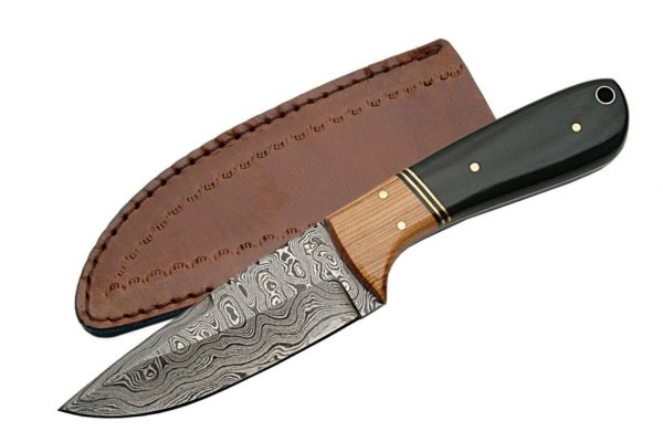 8" HANDMADE DAMASCUS HUNTER