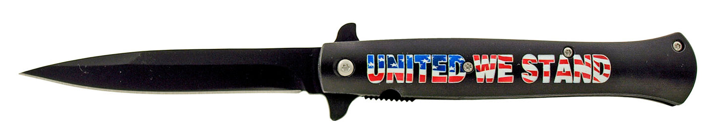 5.25" Stiletto Spring Assisted - United We Stand