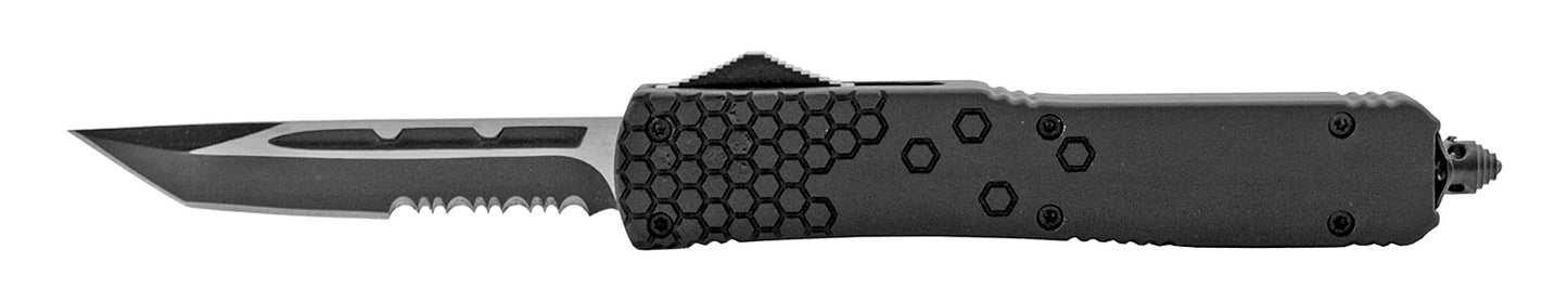 5" Tactical Tetris Grip OTF - Black