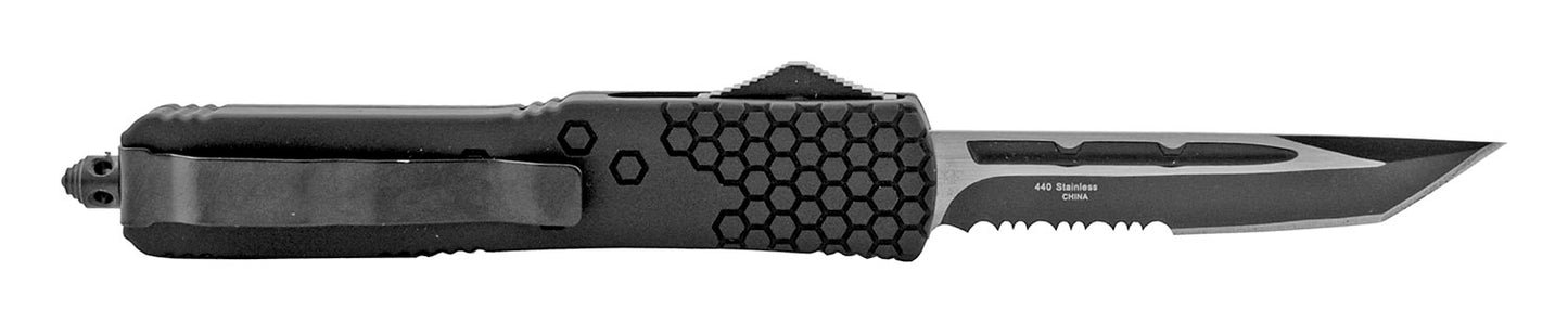 5" Tactical Tetris Grip OTF - Black
