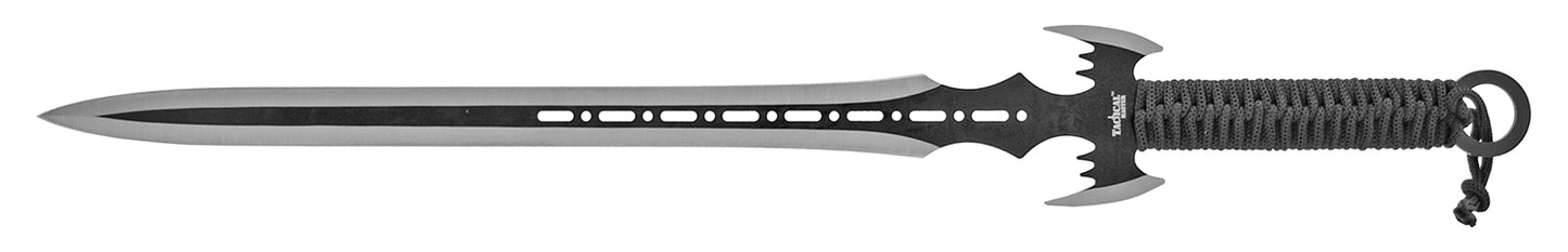 27" Batwing Ninja Sword and Throwing Knife set of 3 (multiple colors)
