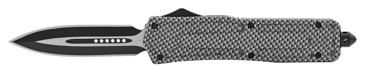 5.63" Carbon Fiber OTF Dagger Style