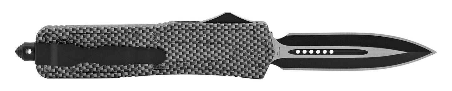 5.63" Carbon Fiber OTF Dagger Style