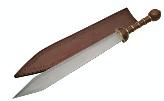 Brass Rings Gladius Sword