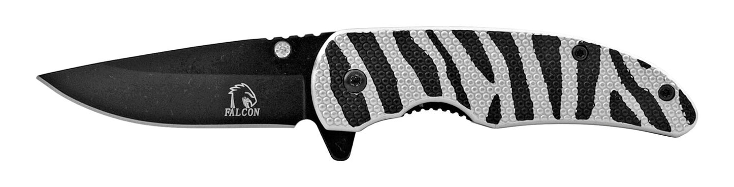 4" Leaf Style Spring Assister - Zebra
