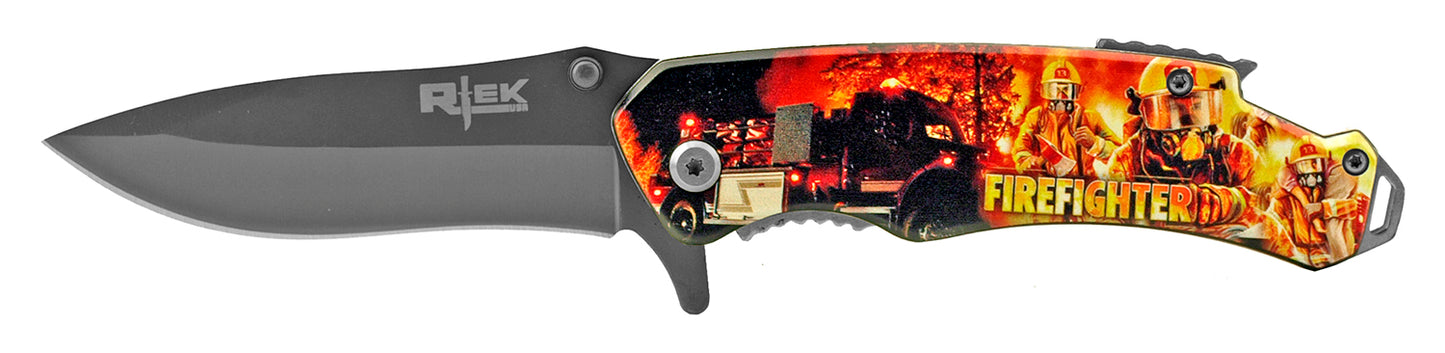 4.5" Heavy Duty Spring Assisted - Firefighter