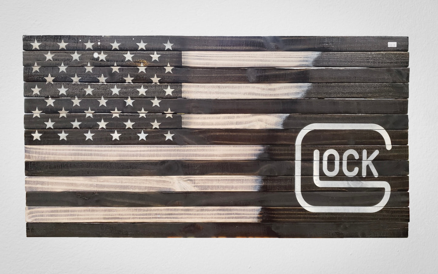 Wooden Custom Glock Flag