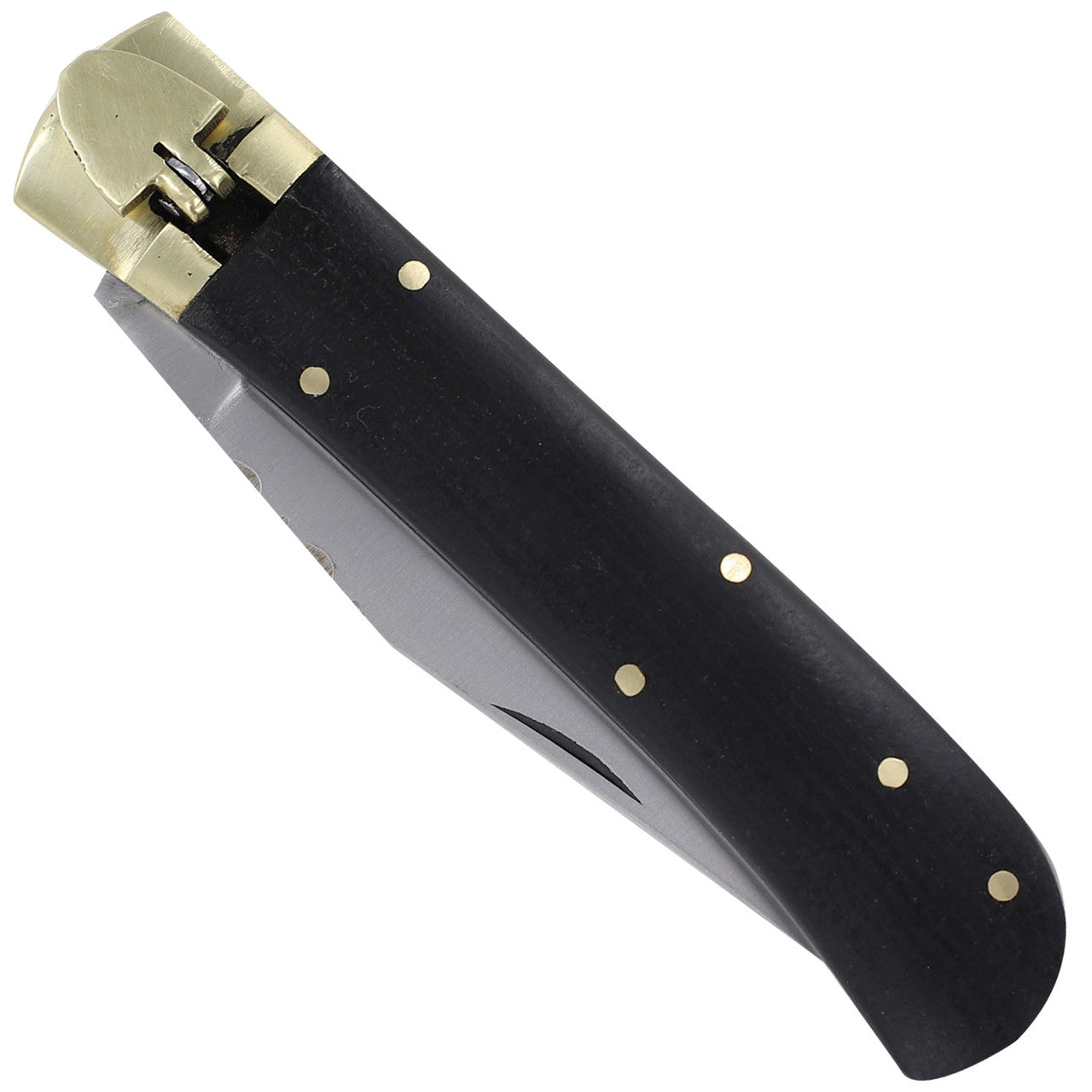 Obsidian Resonating Automatic Lever Lock Knife