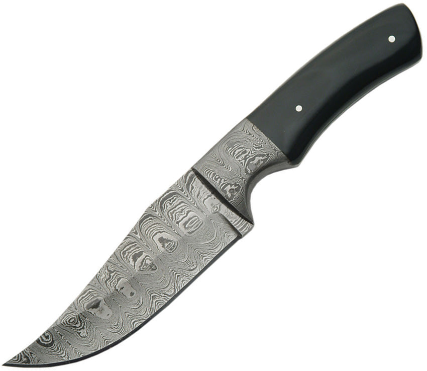 8" HANDMADE DAMASCUS CLIP POINT HUNTER (multiple colors)