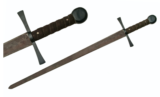 Hand Forged Rustic Broad Sword