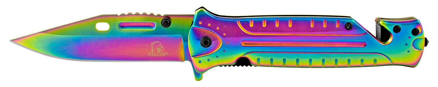 4.75" Color Rush Spring Assisted - Multi Color