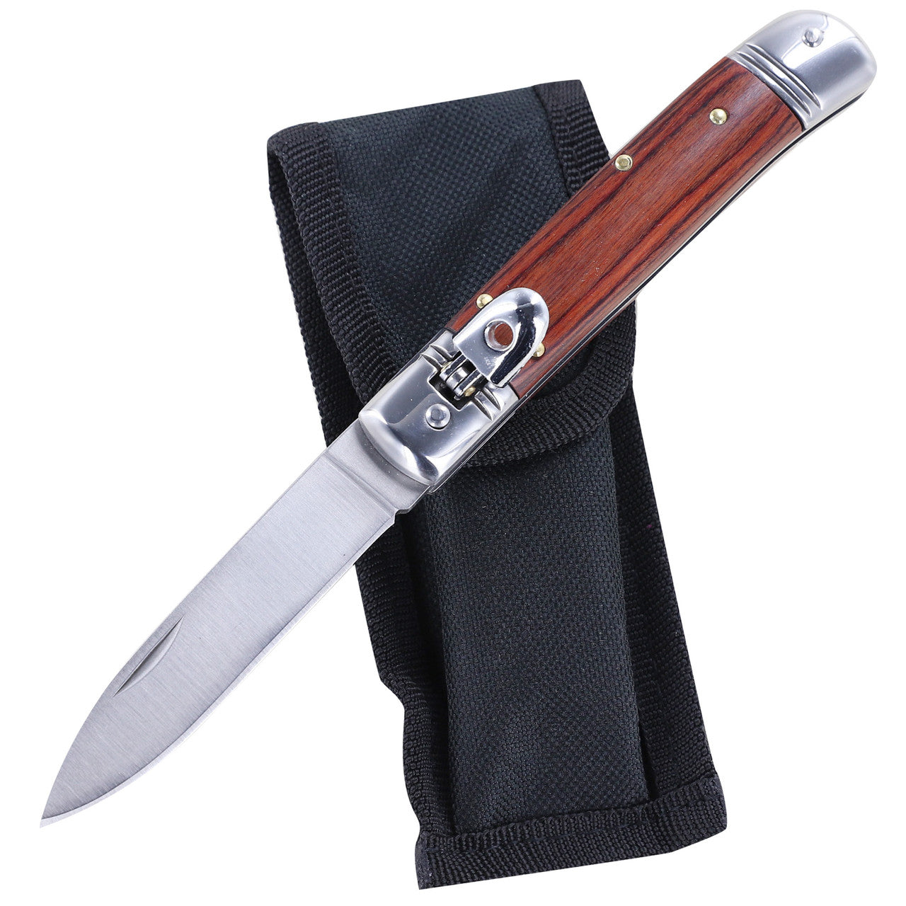 Resourcefulness Lever Lock Automatic Switchblade Knife