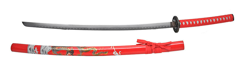 Dragon Samurai Katana Sword (multiple colors)