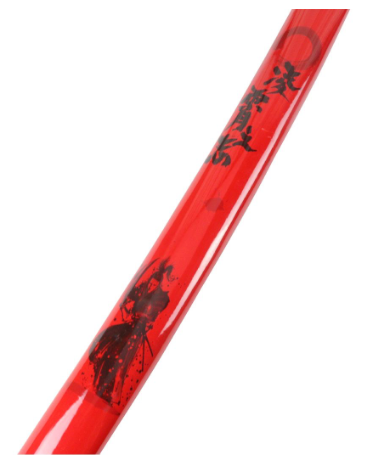 3pc Red Samurai Katana Sword Set