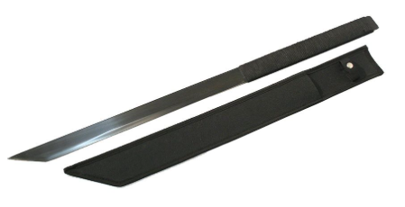32" Ninja Sword Sharp with Sheath - Heavy Duty