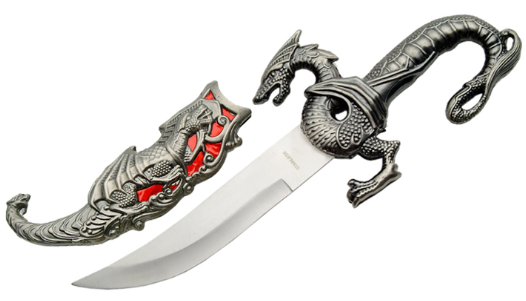 10" DRAGON DAGGER (multiple colors)