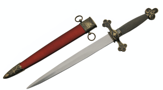 15" MASONIC DAGGER