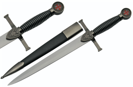 15.25" CRUSADER SHIELD DAGGER