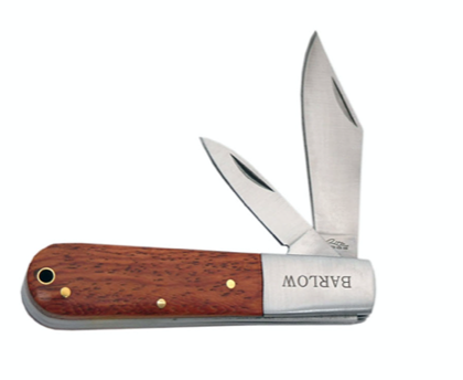 3.5" WOOD BARLOW - BROWN