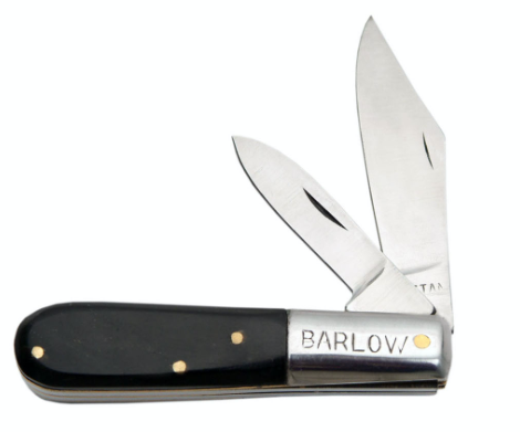 3.5" WOOD BARLOW - BLACK