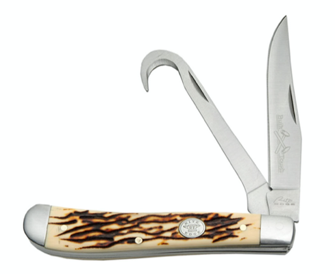 3.75" HOOF KNIFE - FAUX BONE