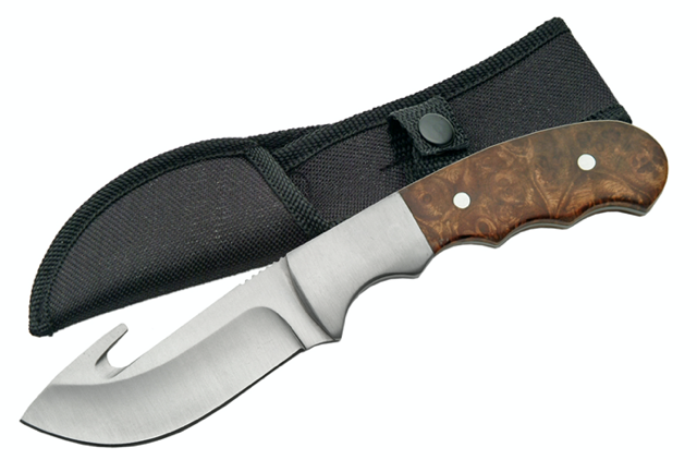 7.25" GUTHOOK BURLWOOD HANDLE
