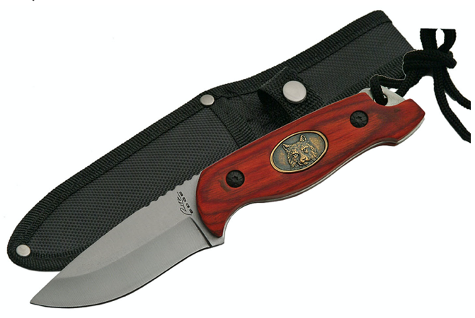 7.5" MEDALLION HUNTING KNIFE (multiple animals)