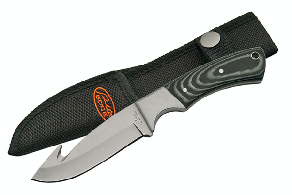 8" GUTHOOK KNIFE (multiple colors)