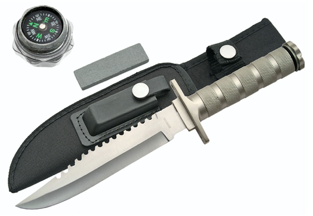 12" SURVIVAL KNIFE (multiple colors)