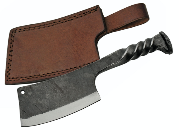 9" HANDMADE RAILROAD CLEAVER