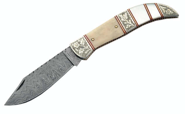 5.25" HANDMADE DAMASCUS MOP CLASSIC