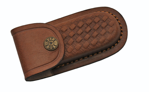 3.75" HANDMADE DAMASCUS WOOD/HORN HANDLE LOCKBACK FOLDER