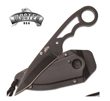 6.75" Full Tang Tactical Blade Neck Knife