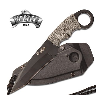 6.75" Full Tang Tactical Blade Neck Knife