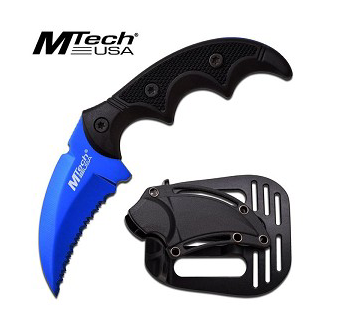 5" Fixed Blade Karambit Style Tactical Knife (multiple colors)