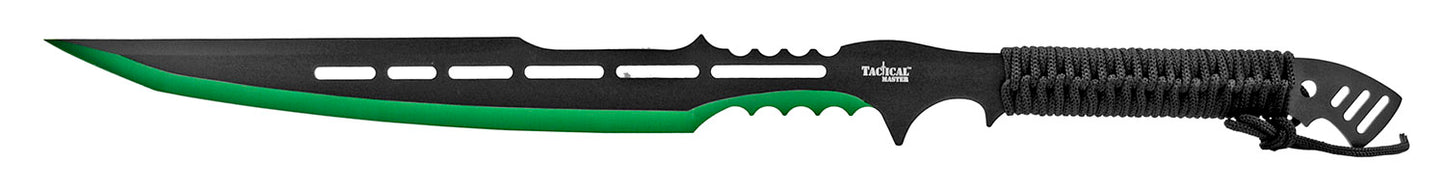 24" Ninja Sword with Throwing Knife Set of 3 (multiple colors)