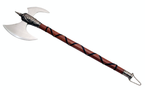 32.5" TRIBAL AFRICAN AXE